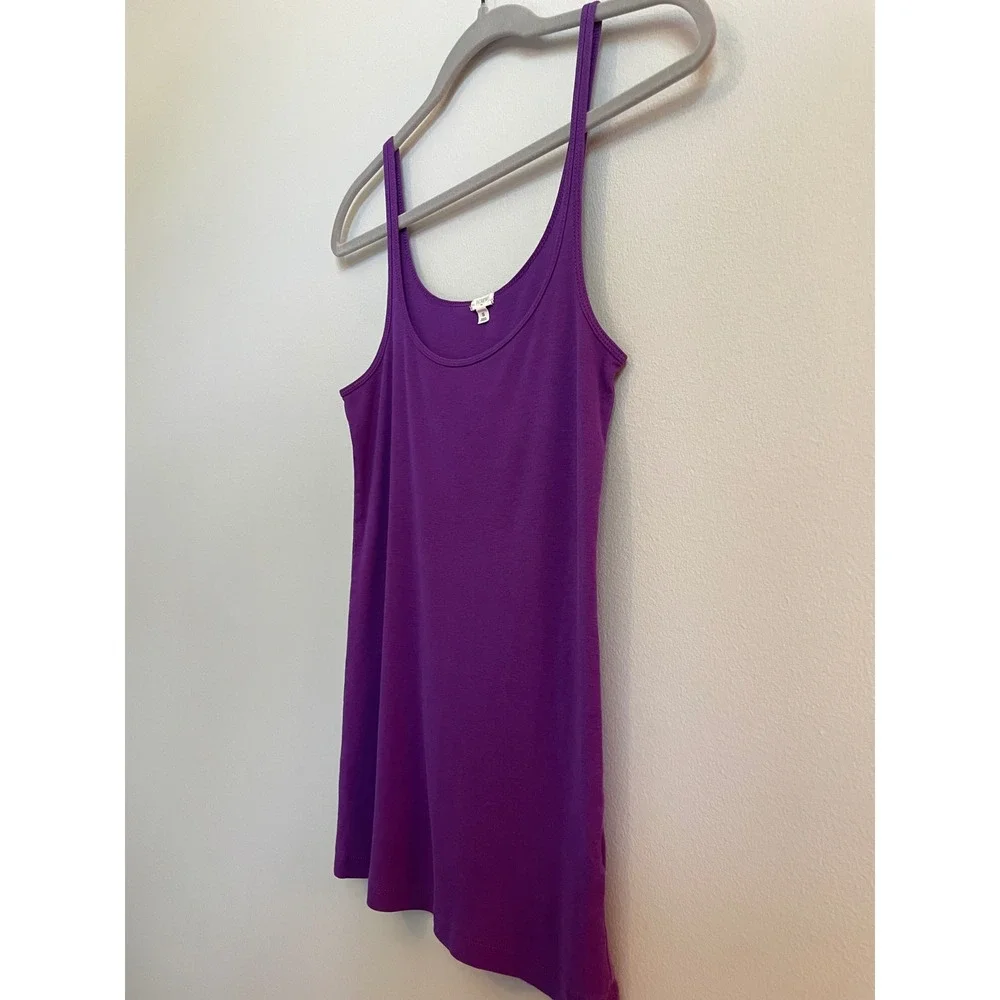 J.Crew Soft Knit Scoopneck Tank, Purple Grape